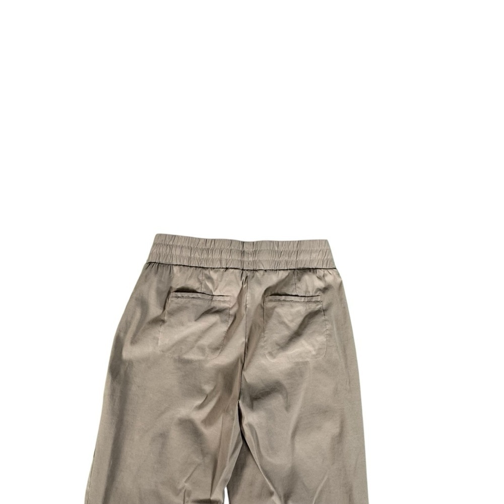 Modern Ambition Women’s Technical Pull-On Pants M Tan Stretch Travel Zip Hem - Picture 10 of 14